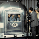 Los astronautas de la Misión Apollo 11, conversando con Nixon desde el módulo de cuarentena.